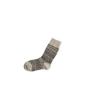 WOOL JACQUARD SOCKS / OSLO - OATMEAL