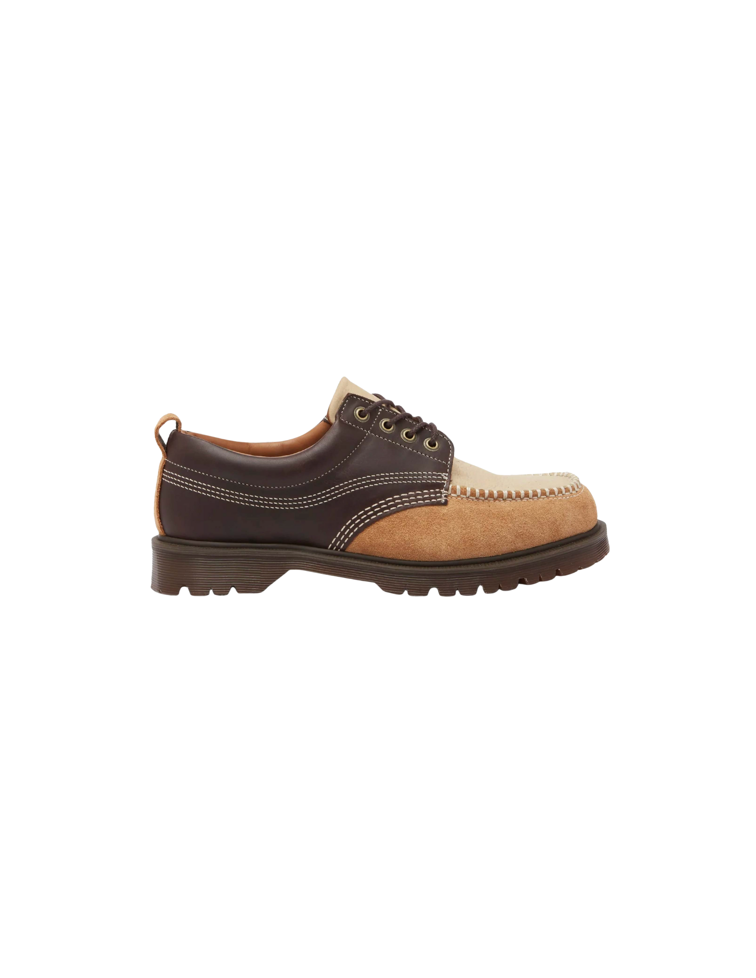 LOWELL - KINSLEY TUMBLE BUTTERSOFT/DARK BROWN HAIRY SUEDE/LIGHT+TAN DESERT BROWN