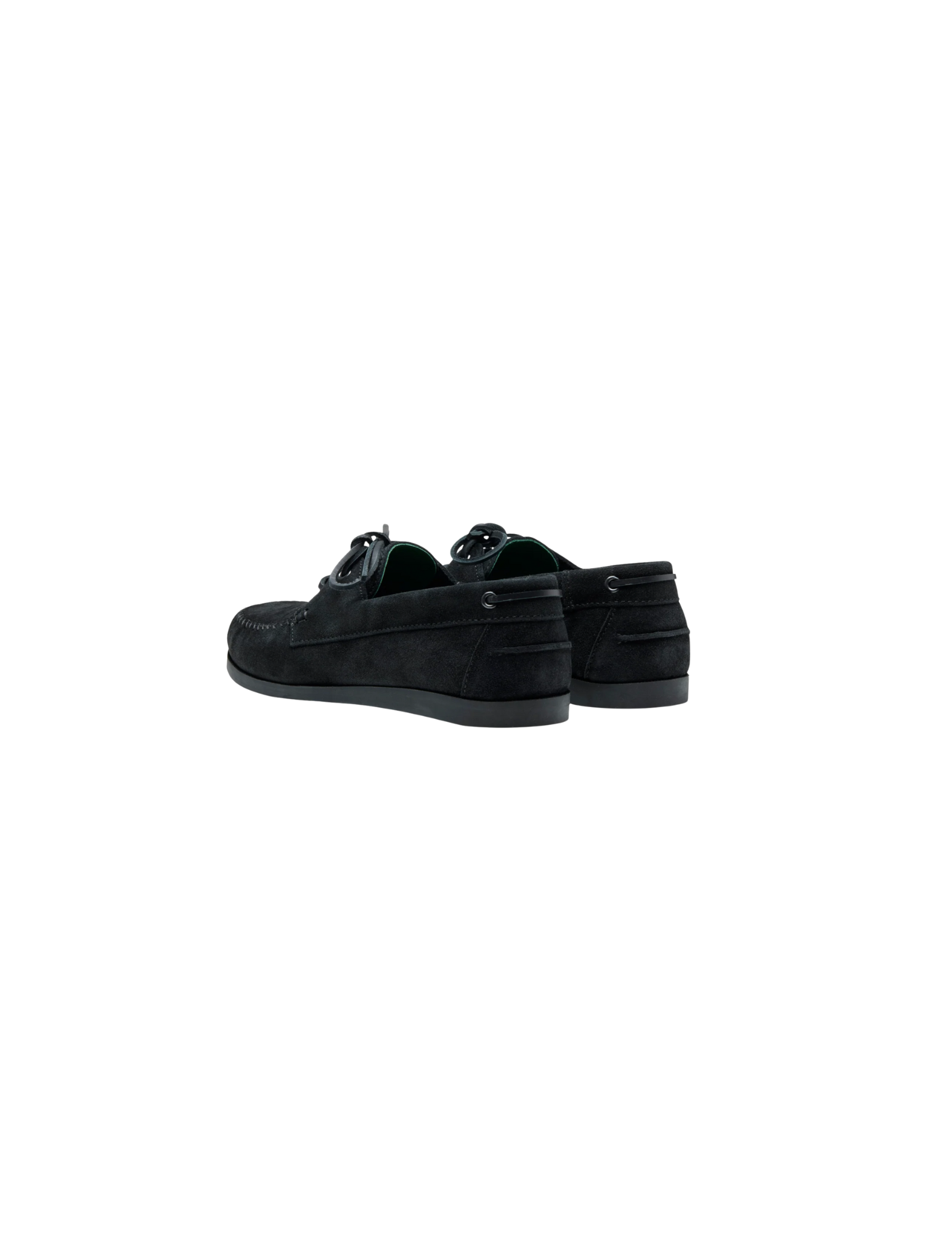 BOATMAN – BLACK SUEDE