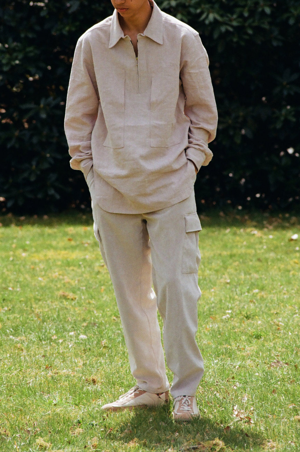 Vintage Shirt | Ecru | Ramie