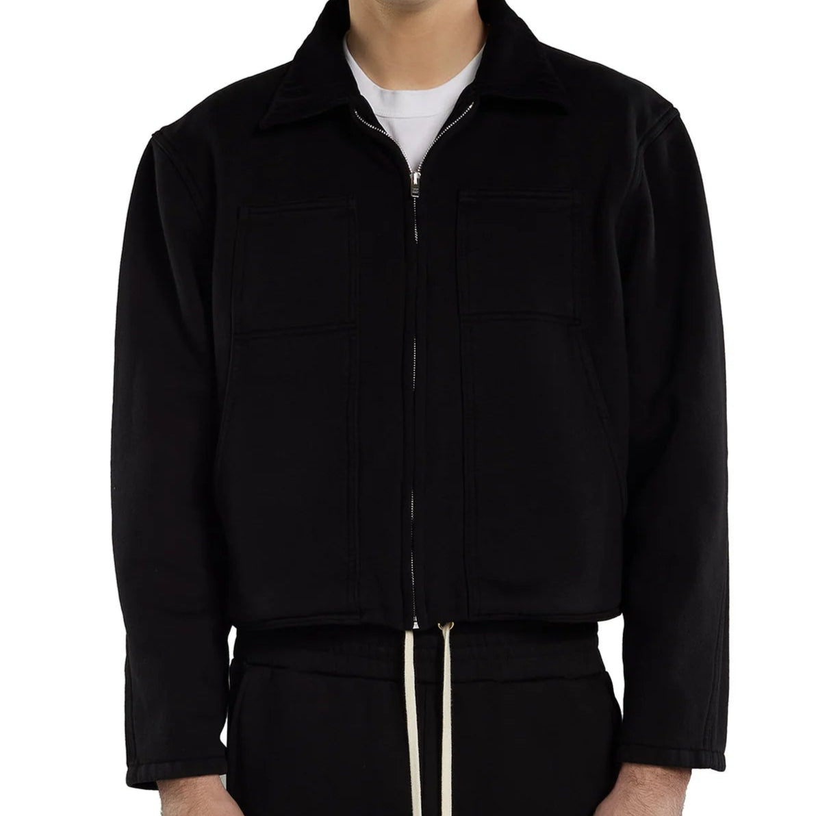 Heavyweight Utility Jacket - Black