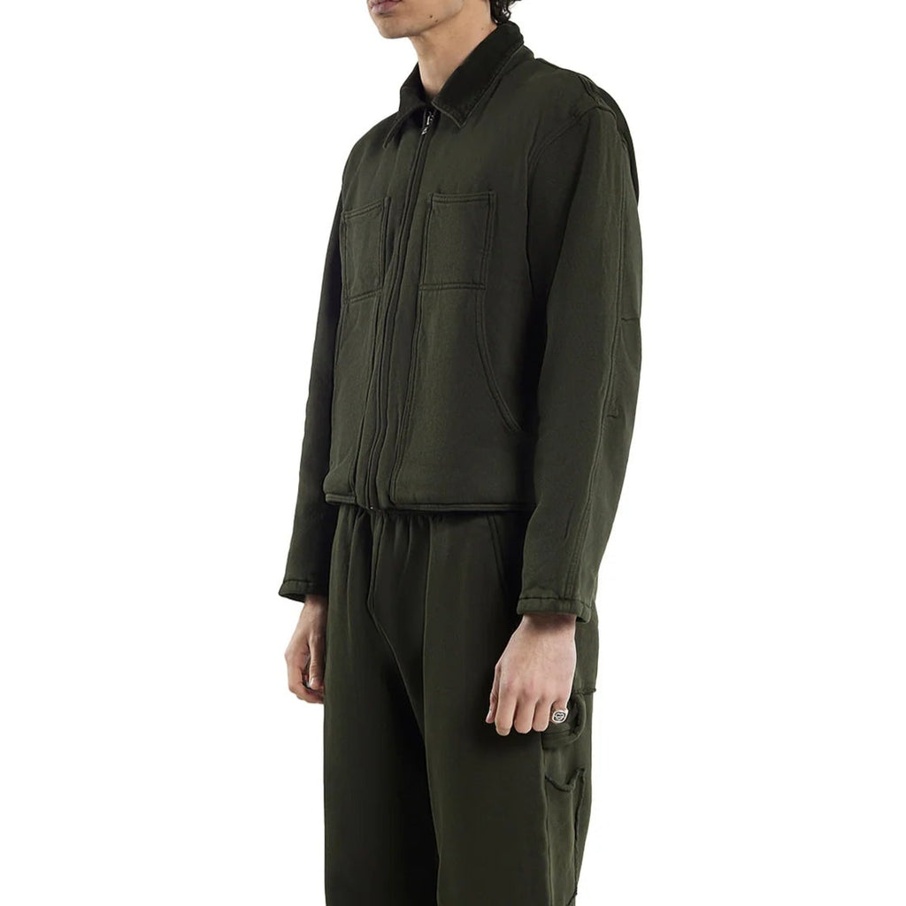 Heavyweight Utility Jacket - Washed Forest