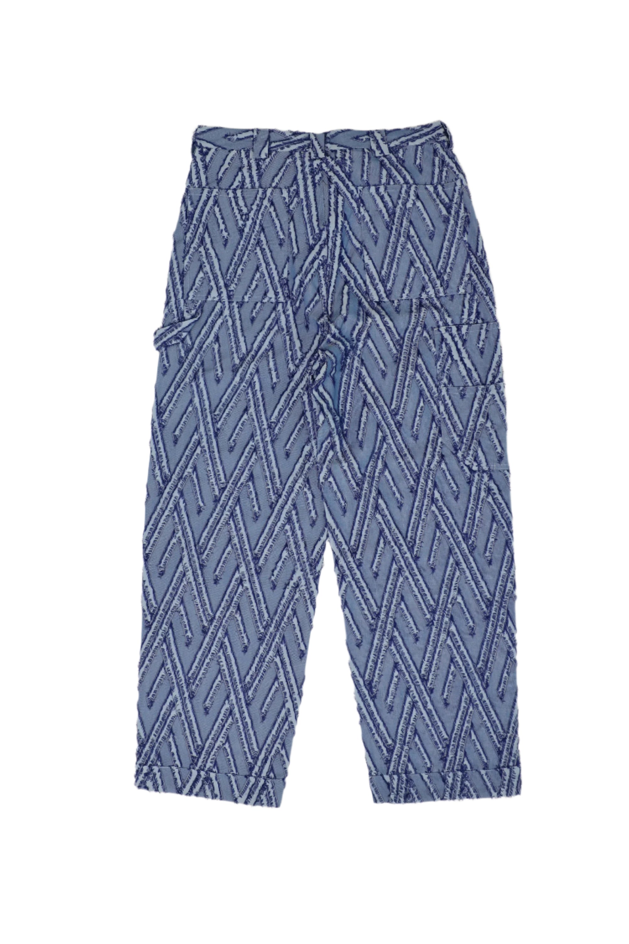 Carpenter Pant Blue / Light Blue Jacquard