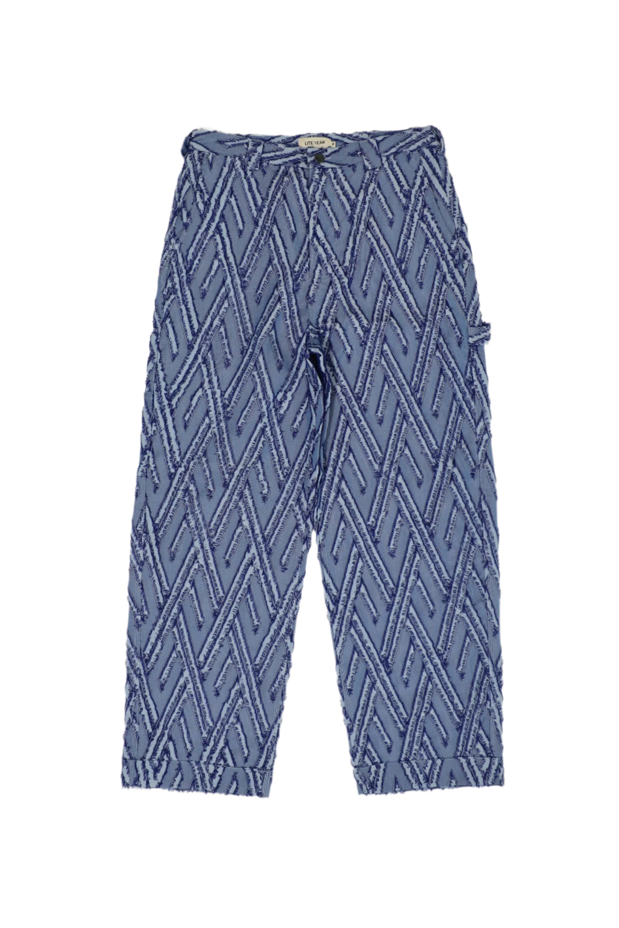 Carpenter Pant Blue / Light Blue Jacquard