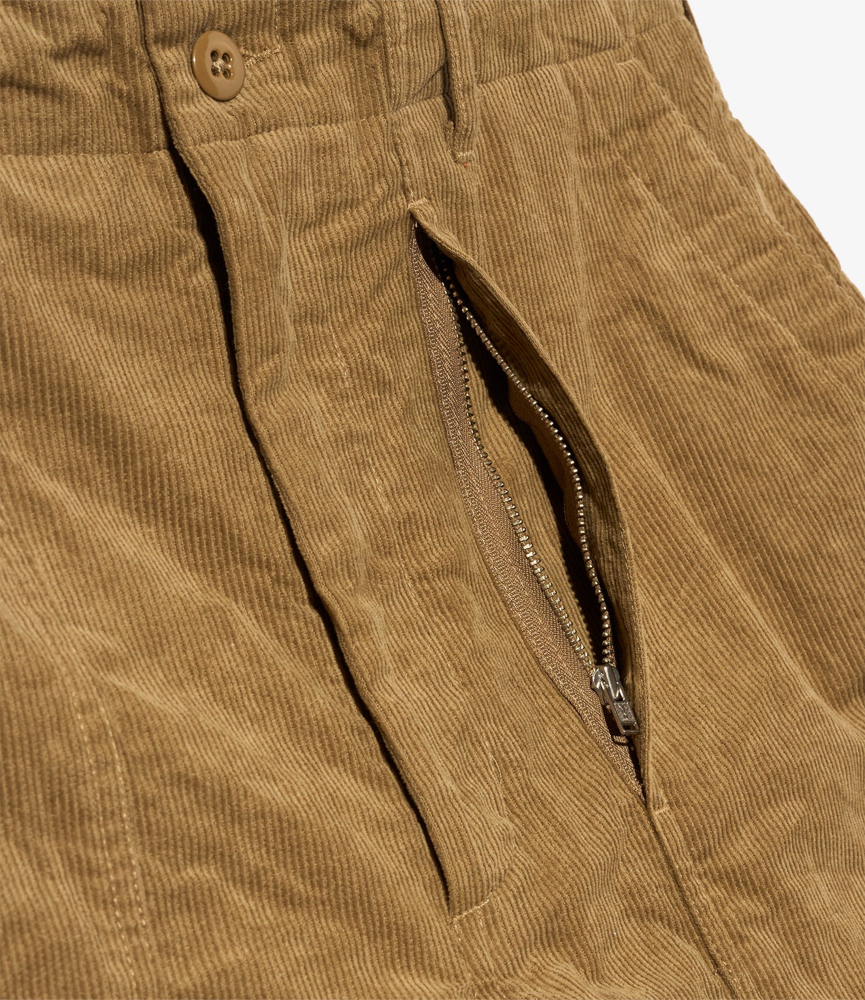 Fatigue Short - Khaki 14W Corduroy