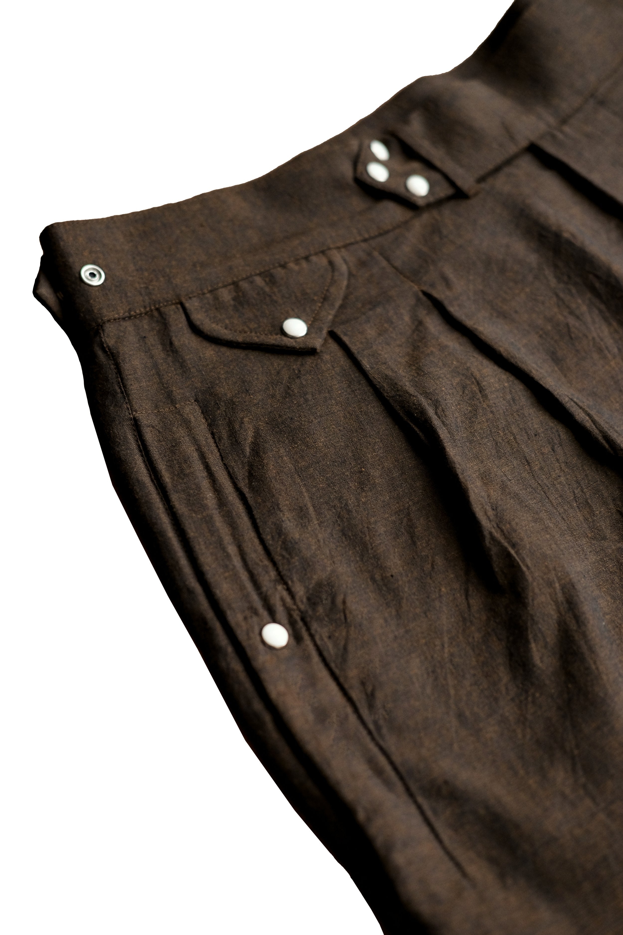 Perlman Trouser | Brown Melange | Cotton