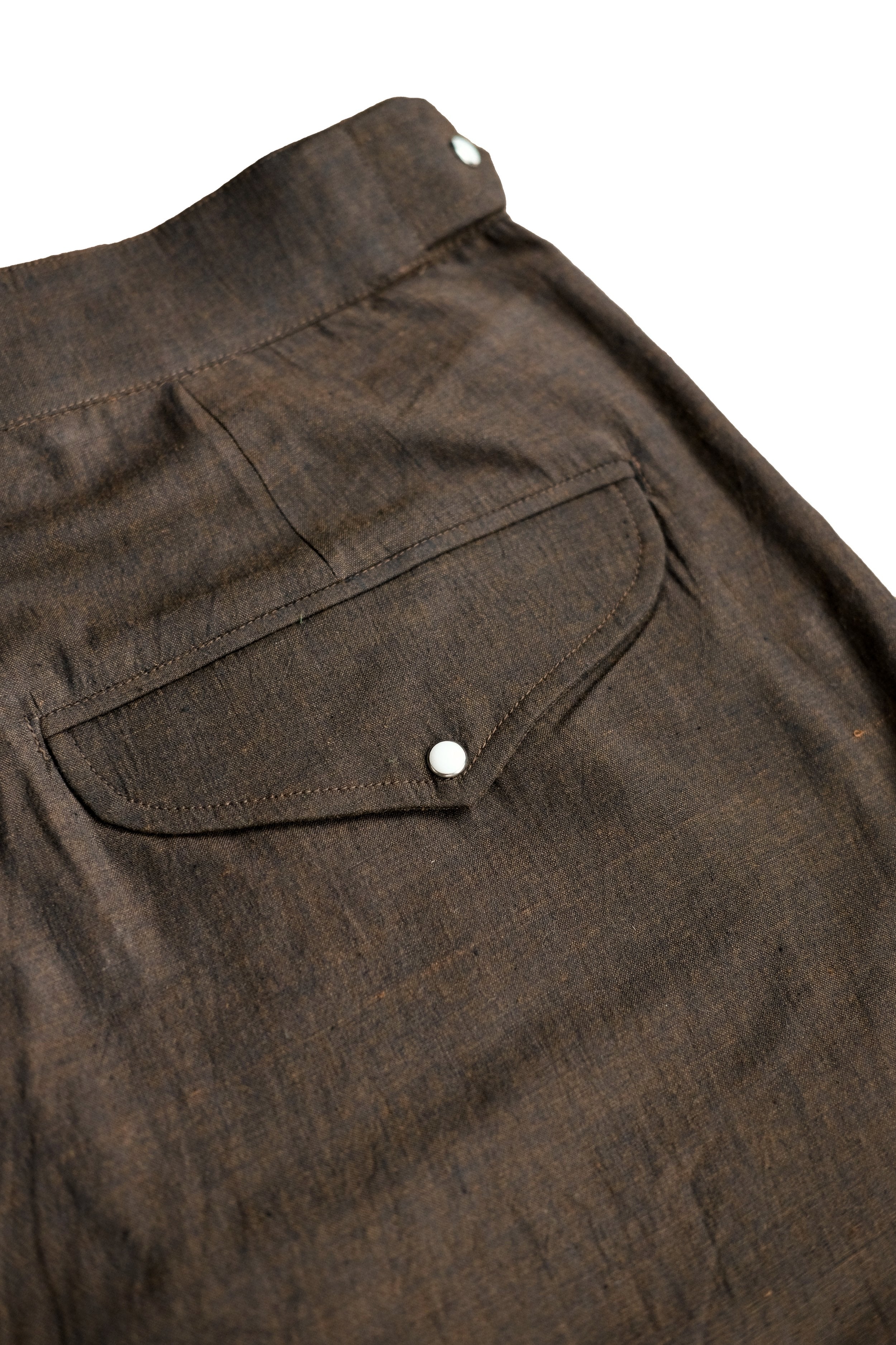 Perlman Trouser | Brown Melange | Cotton