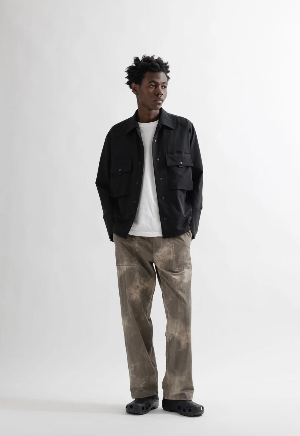 2 WAY FIELD SHIRT BLACK