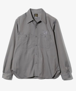 WORK SHIRT GREY CAVALRY TWILL