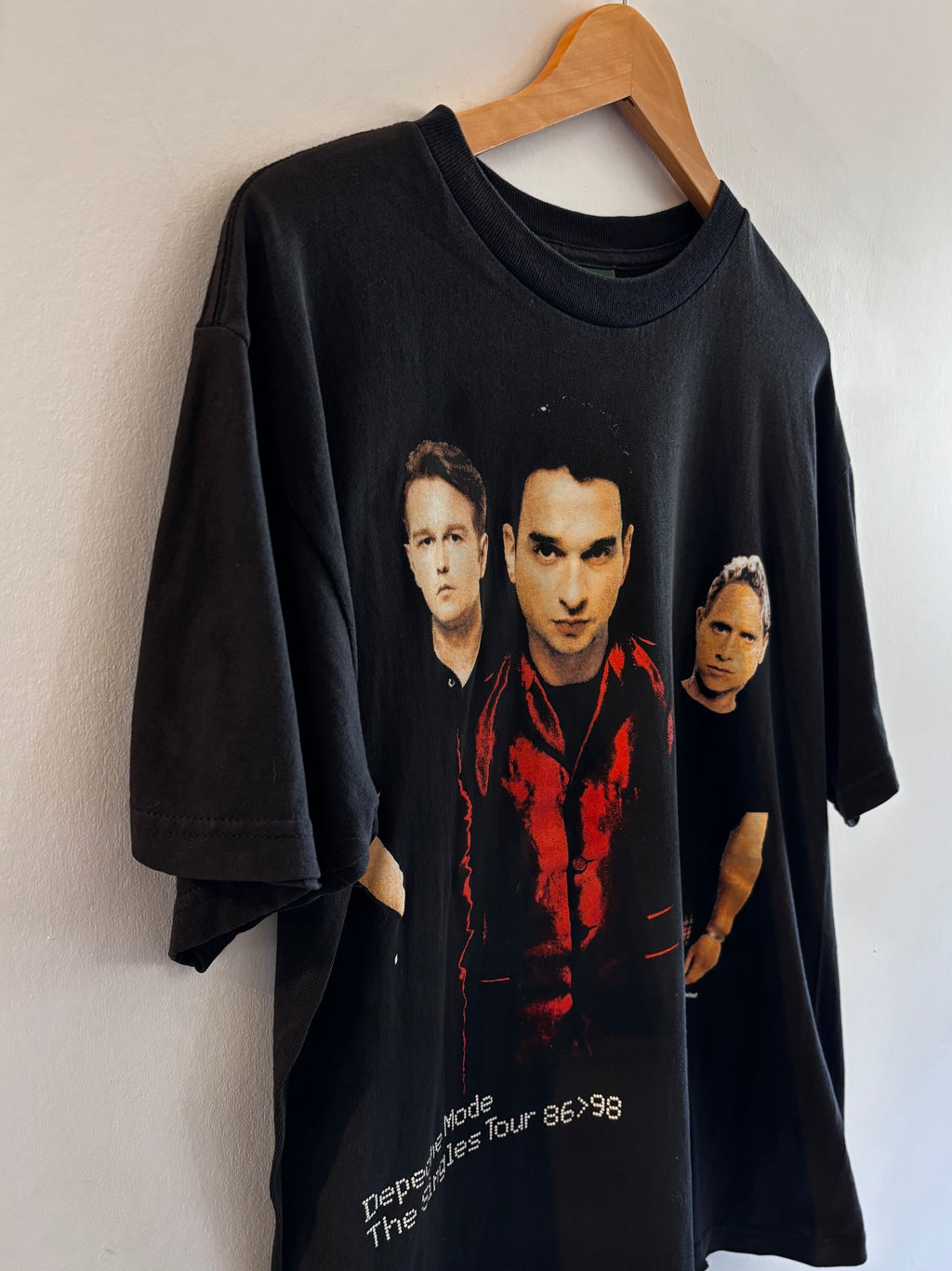 Authentic Vintage 1998 Depeche Mode "The Singles Tour" Concert Tee