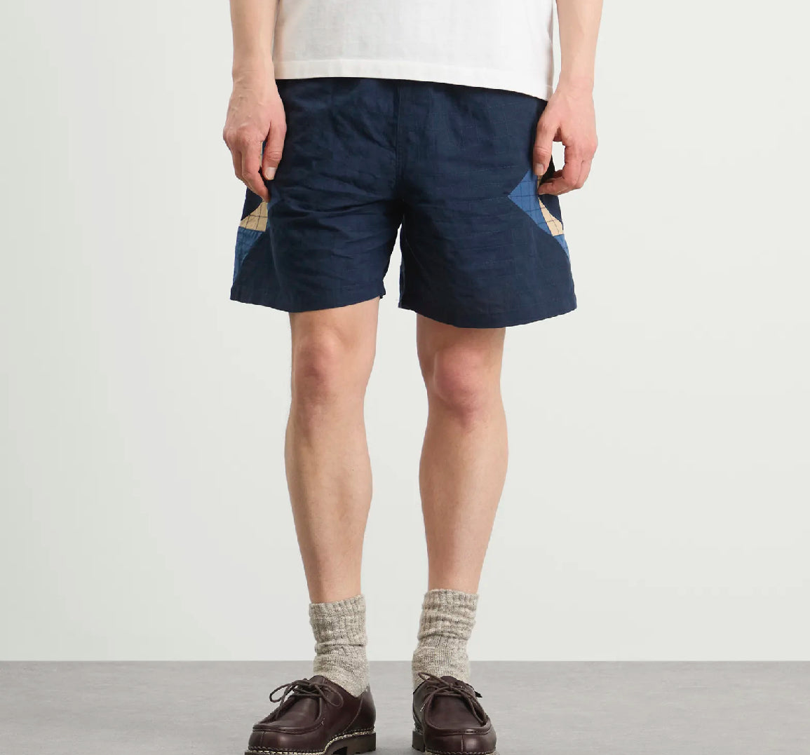 CONNOR PATCHWORK SHORTS