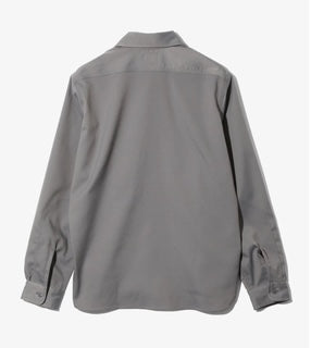 WORK SHIRT GREY CAVALRY TWILL
