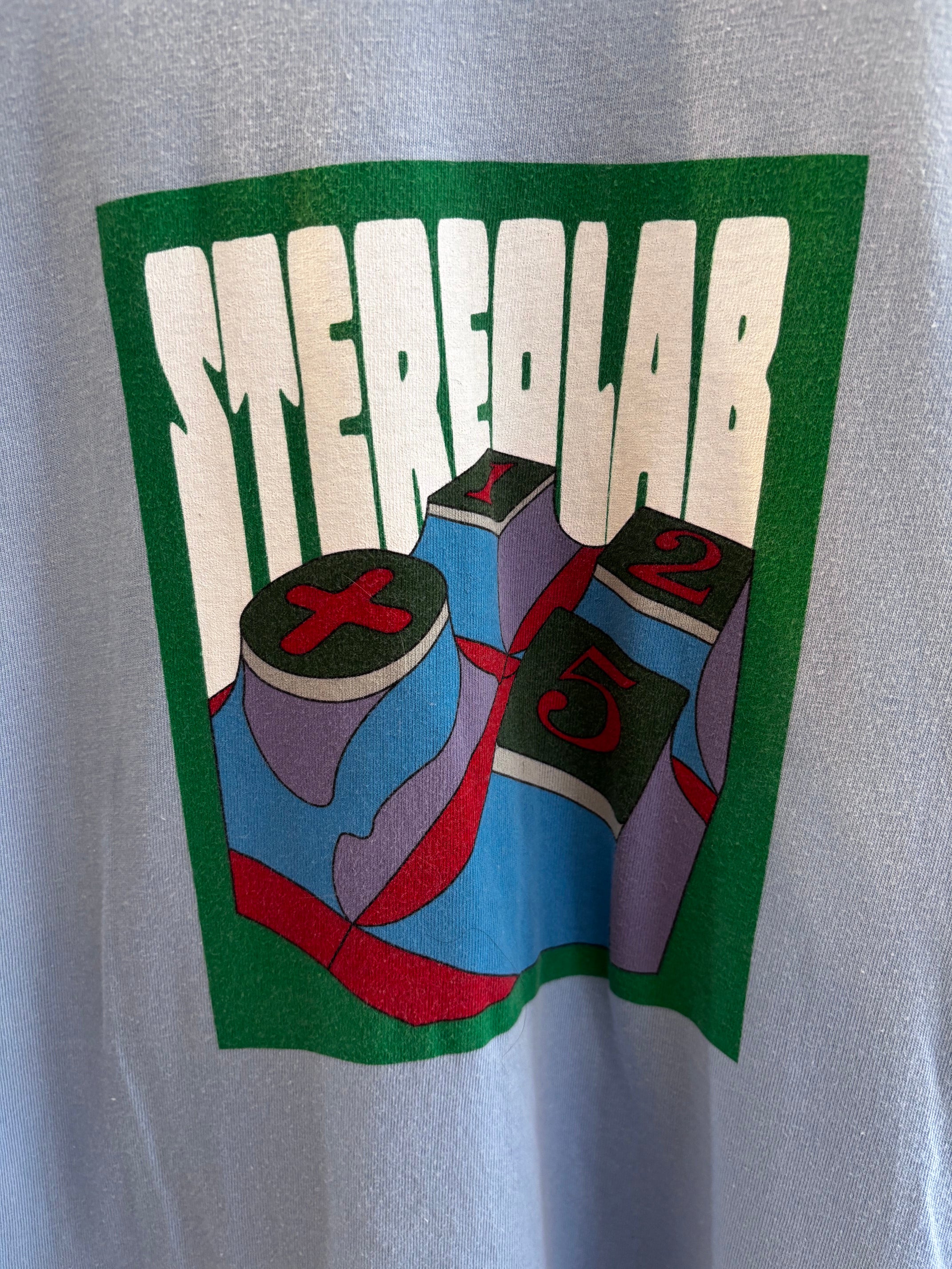 Authentic Vintage Late 1990s Stereolab Graphic Tee