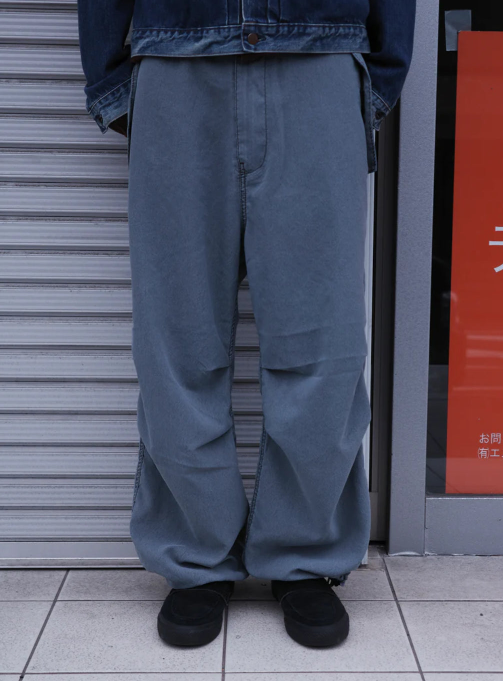 LIGHTWEIGHT FLAP PANTS GRAY
