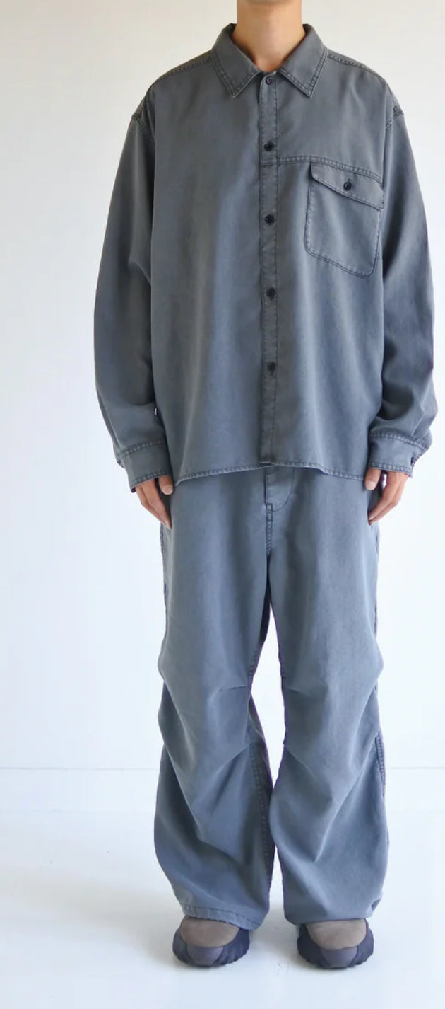LIGHTWEIGHT SHIRT GRAY BLUE