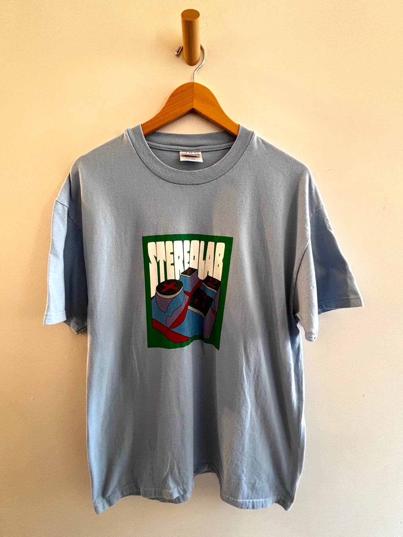 Authentic Vintage Late 1990s Stereolab Graphic Tee