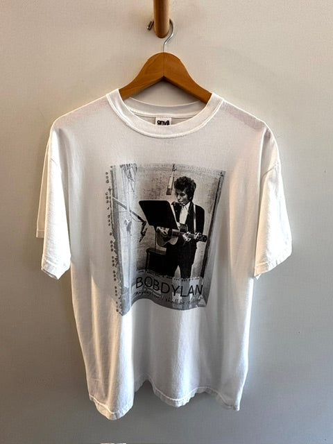 Vintage 90s Bob Dylan T-Shirt "Anyday Now, I Shall Be Released"