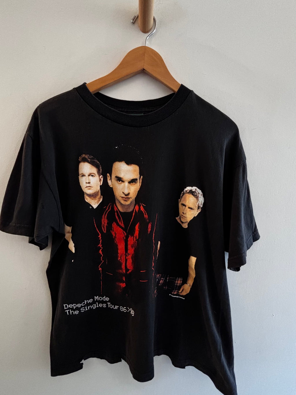 Authentic Vintage 1998 Depeche Mode "The Singles Tour" Concert Tee