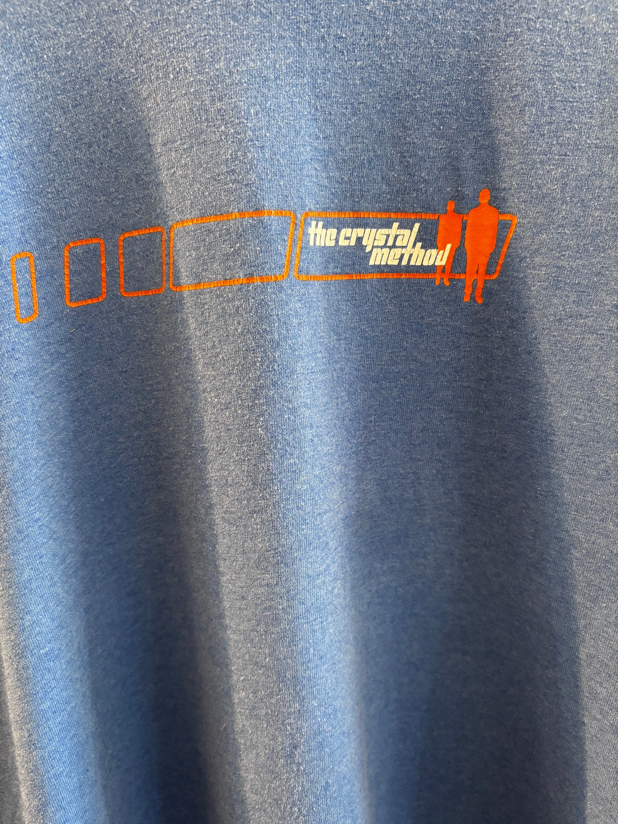 Vintage 1997 The Crystal Method "Vegas" Long Sleeve T-Shirt