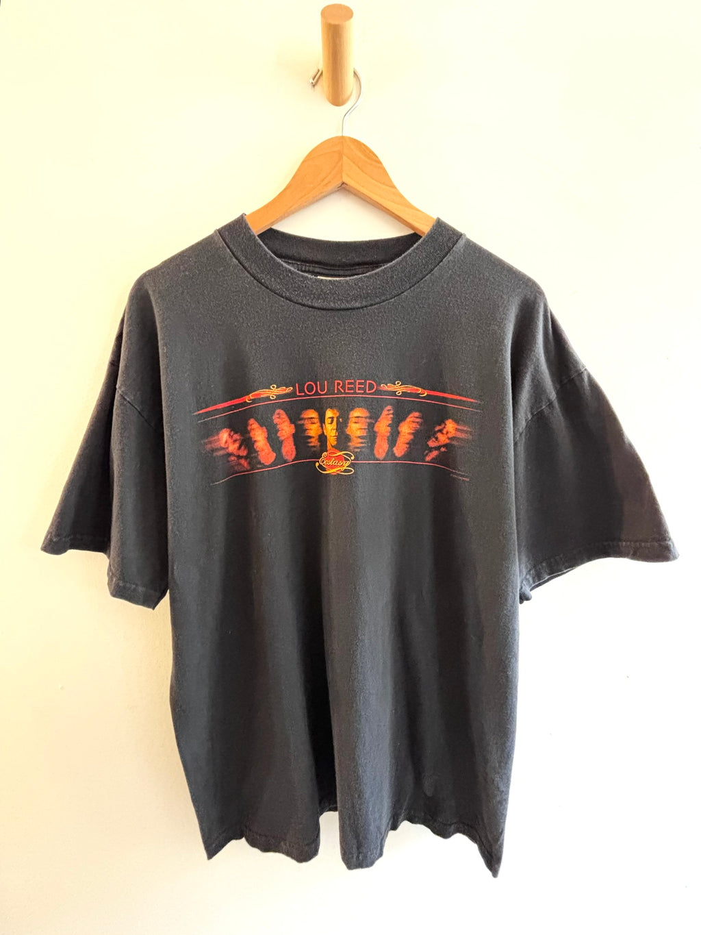 Vintage Lou Reed Ecstasy Tour T-shirt from 2000